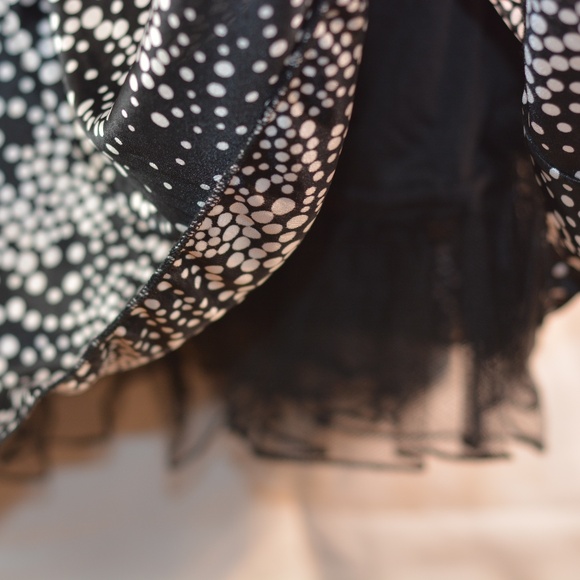 Halter Dress Black and White M by Ruby Rox - Picture 5 of 8